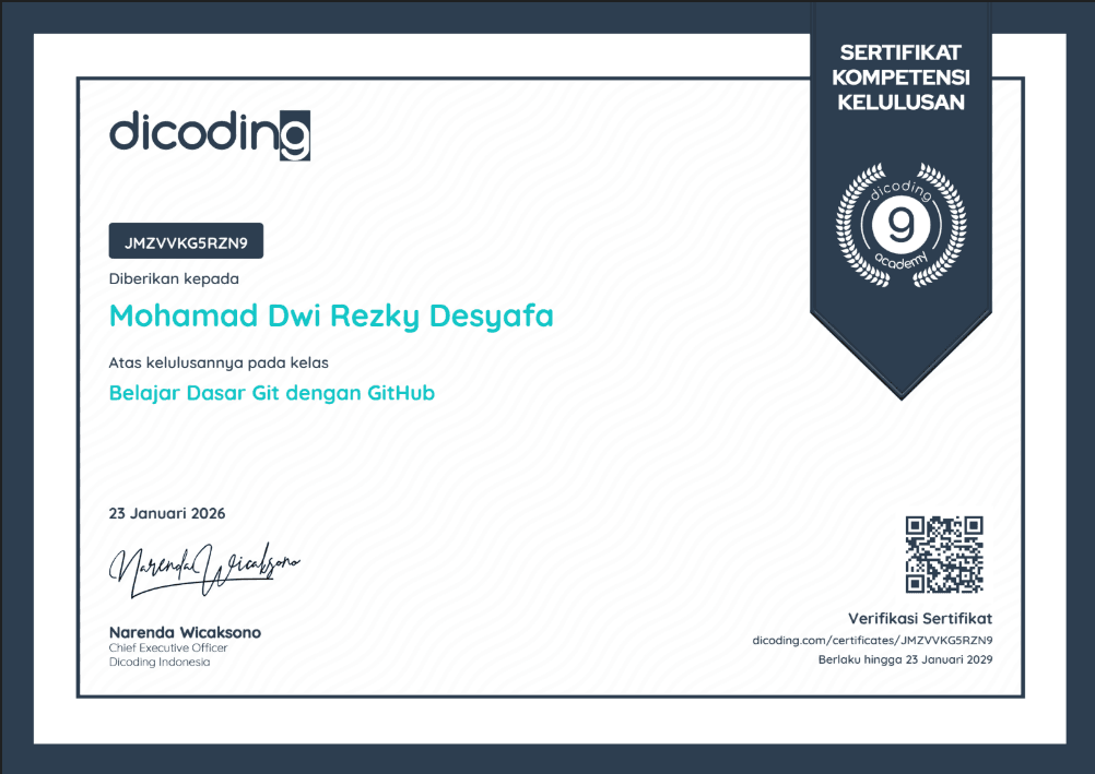 Belajar Dasar Git dengan GitHub