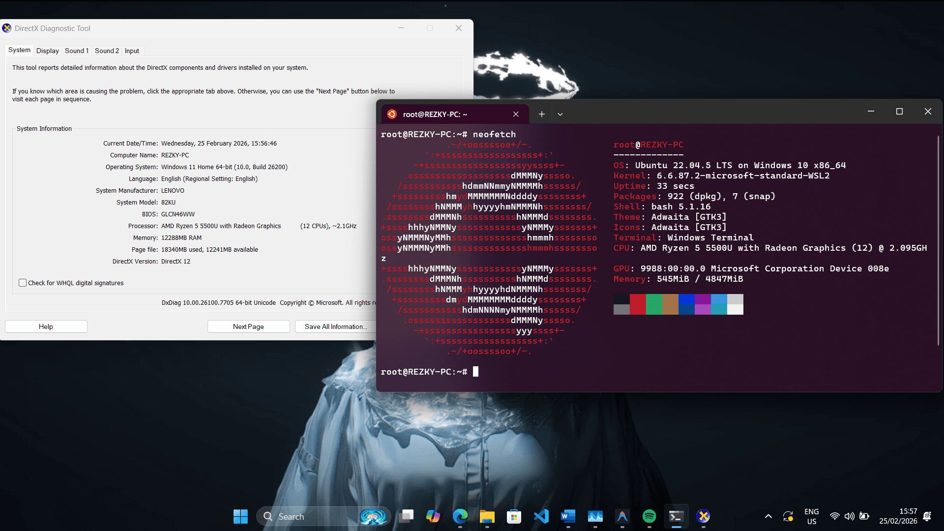 My development setup